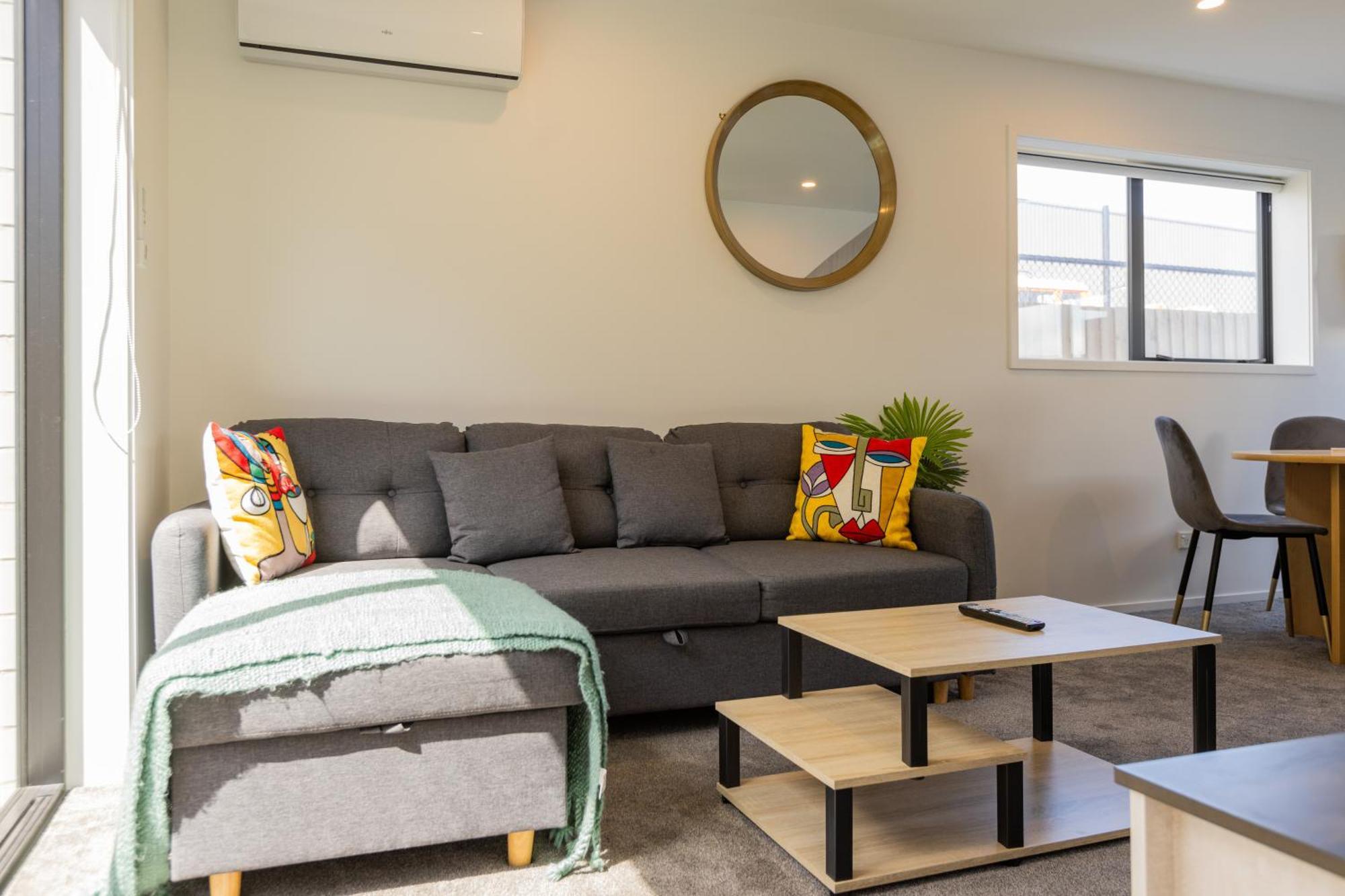 Luxury 2 Bedroom Townhouse By Hagley Park In Cbd Christchurch Extérieur photo