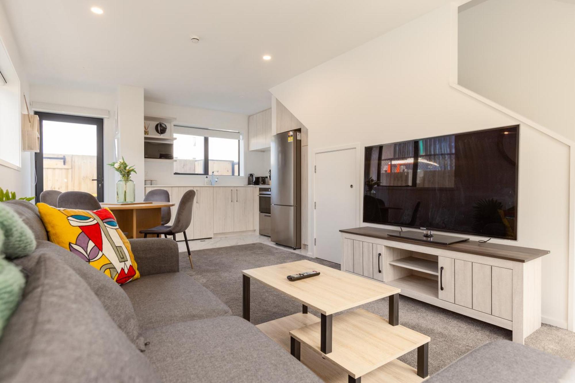 Luxury 2 Bedroom Townhouse By Hagley Park In Cbd Christchurch Extérieur photo