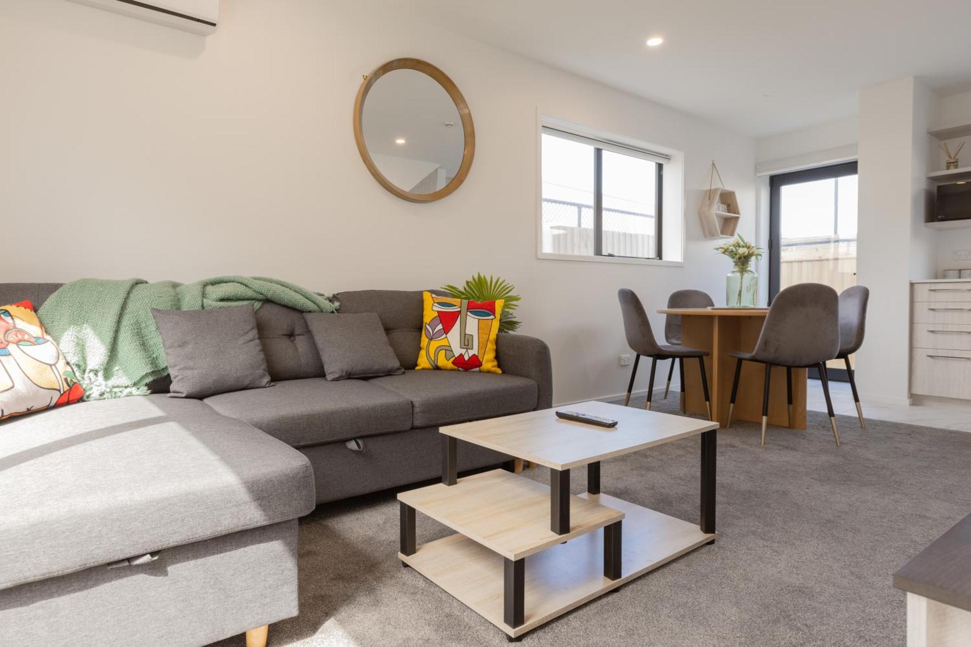 Luxury 2 Bedroom Townhouse By Hagley Park In Cbd Christchurch Extérieur photo